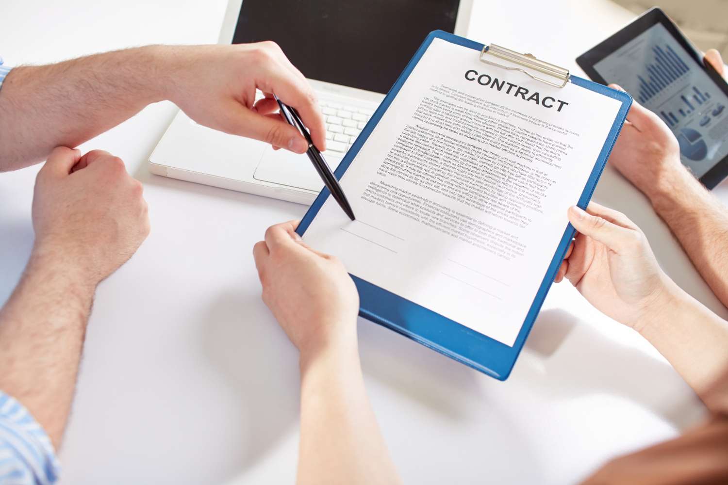 business contract